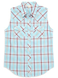 Women's Ely Cattleman Plaid Sleeveless Shirt - Ely Cattleman - Flyclothing LLC