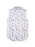 Women's Ely Wallpaper Floral Stripe Print Sleeveless Shirt - Ely Cattleman - Flyclothing LLC