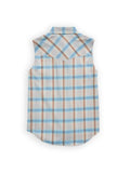 Women's Ely Plaid with Bow Embroidery Sleeveless Shirt - Ely Cattleman - Flyclothing LLC