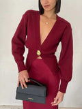 Single-Button Knit Cardigan - Trendsi - Flyclothing LLC