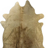 72" X 84" Taupe Cowhide Area Rug - Homeroots - Flyclothing LLC