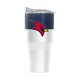Saginaw Valley State 30oz Colorblock Powder Coat Tumbler - Logo Brands - Flyclothing LLC