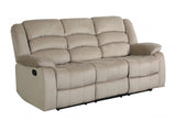 40" Contemporary Beige Fabric Sofa - Homeroots - Flyclothing LLC
