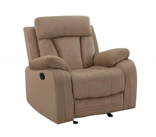 40" Modern Beige Fabric Chair - Homeroots