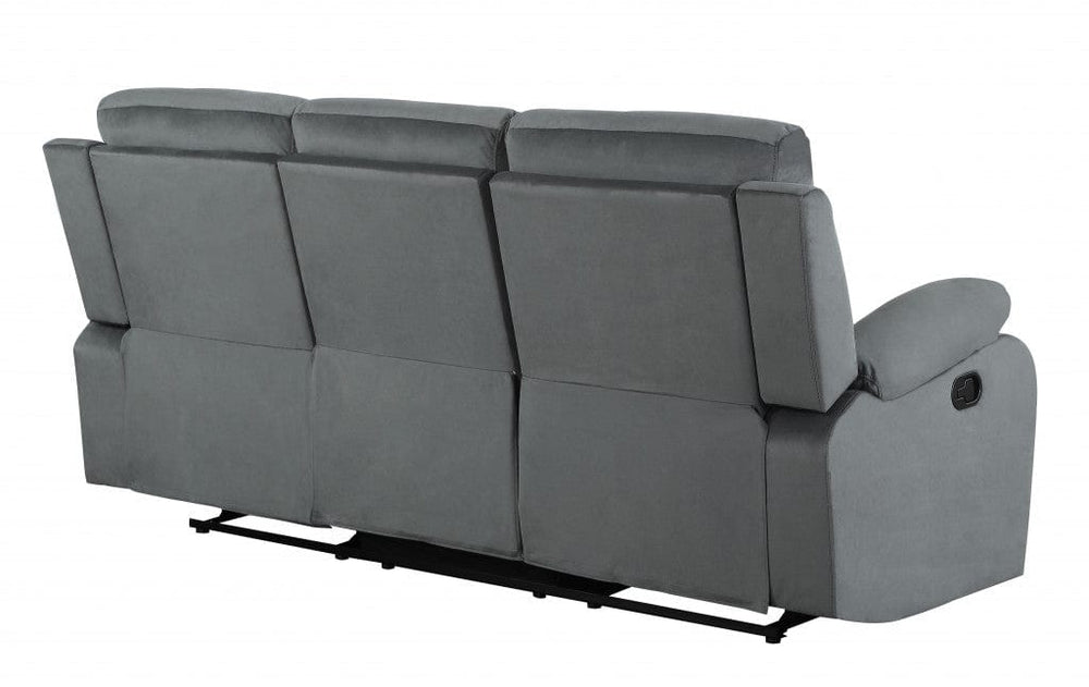 40" Modern Grey Fabric Sofa - Homeroots - Flyclothing LLC