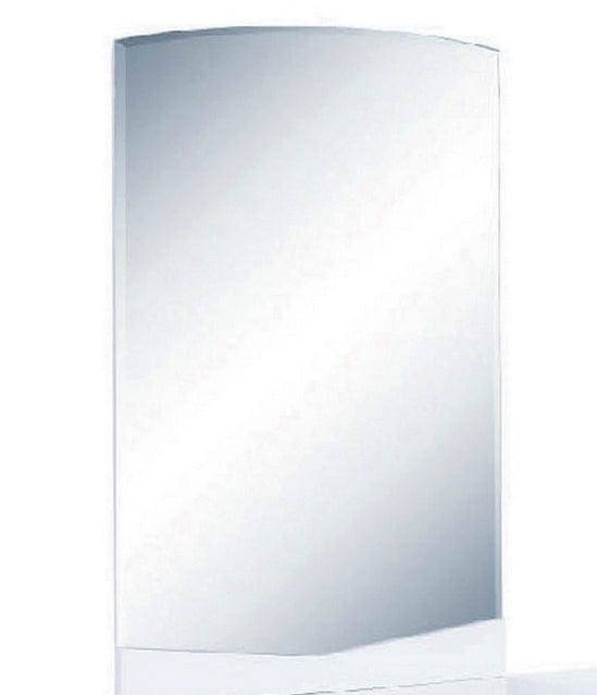 43" Exquisite White High Gloss Mirror - Homeroots - Flyclothing LLC