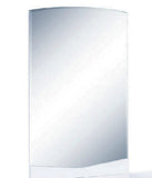 43" Exquisite White High Gloss Mirror - Homeroots - Flyclothing LLC