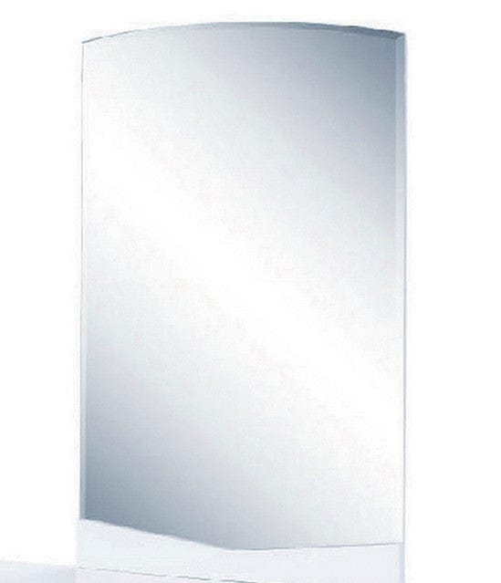 43" Exquisite White High Gloss Mirror - Homeroots - Flyclothing LLC