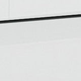 18" Superb White High Gloss Nightstand - Homeroots - Flyclothing LLC