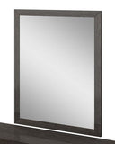 43" Refined Grey High Gloss Mirror - Homeroots - Flyclothing LLC