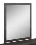 43" Refined Grey High Gloss Mirror - Homeroots - Flyclothing LLC