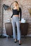 Heimish Full Size Plaid Flare Pants with Wide Waist Band Plus Size - Trendsi - Flyclothing LLC