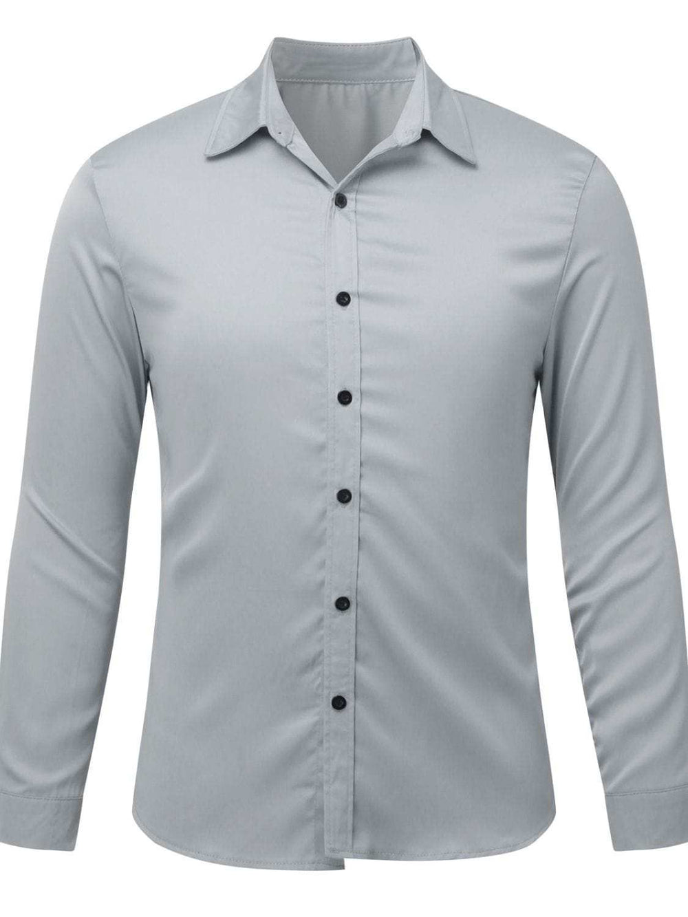 Men's Button Down Long Sleeve Shirt - Trendsi - Flyclothing LLC