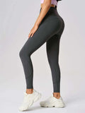 High Waist Active Leggings - Trendsi - Flyclothing LLC