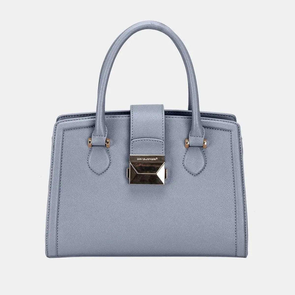 David Jones PU Leather Handbag - Trendsi - Flyclothing LLC