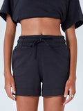 Drawstring Solid Color Shorts with Pockets - Trendsi - Flyclothing LLC