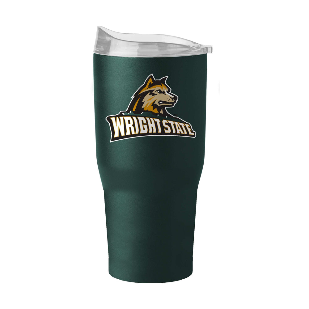 Wright State 30oz Flipside Powder Coat Tumbler - Logo Brands - Flyclothing LLC