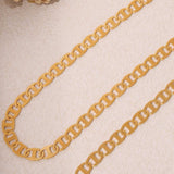 18K Gold-Plated Stainless Steel Chain Necklace - Trendsi - Flyclothing LLC