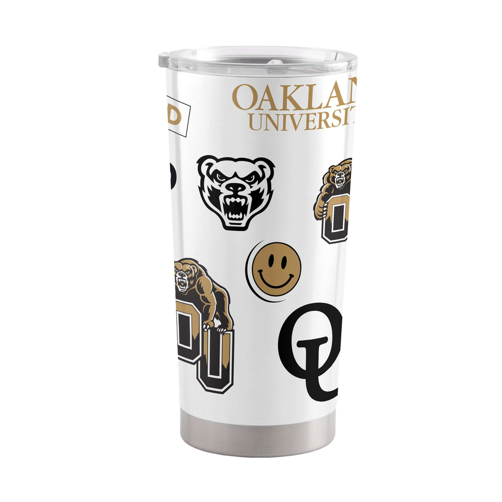 Oakland 20oz Native Stainless Tumbler - Logo Brands - Flyclothing LLC