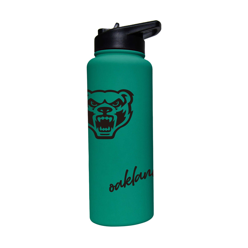 Oakland 34oz Optic Bold Soft Touch Quencher - Logo Brands - Flyclothing LLC