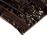 12 X 20 Chocolate Cowhide Throw Pillow - Homeroots - Flyclothing LLC
