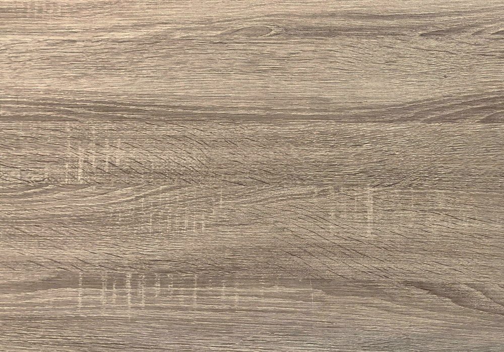 60" Taupe And Black Metal Sled Base Dining Table - Homeroots - Flyclothing LLC