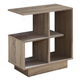 11.5" X 23.5" X 24" Dark Taupe Particle Board Laminate Kitchen Cart - Homeroots - Flyclothing LLC