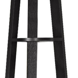 71" Espresso Wood Five Tier Corner Bookcase - Homeroots - Flyclothing LLC