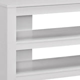 42" White Open shelving TV Stand - Homeroots - Flyclothing LLC