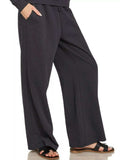 Zenana Fleece Long Sleeve Top and Sweatpants Set - Trendsi - Flyclothing LLC