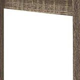 22" Deep Taupe End Table With Shelf - Homeroots - Flyclothing LLC