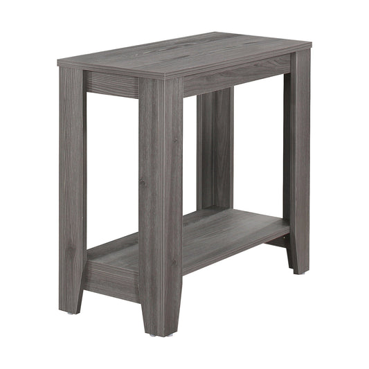 24" Gray Console Table With Storage - Homeroots