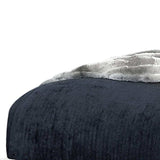 White Solid Wood Queen Upholstered Linen Bed Frame - Homeroots - Flyclothing LLC