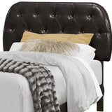 Tufted Black Standard Bed Upholstered With Headboard - Homeroots - Flyclothing LLC