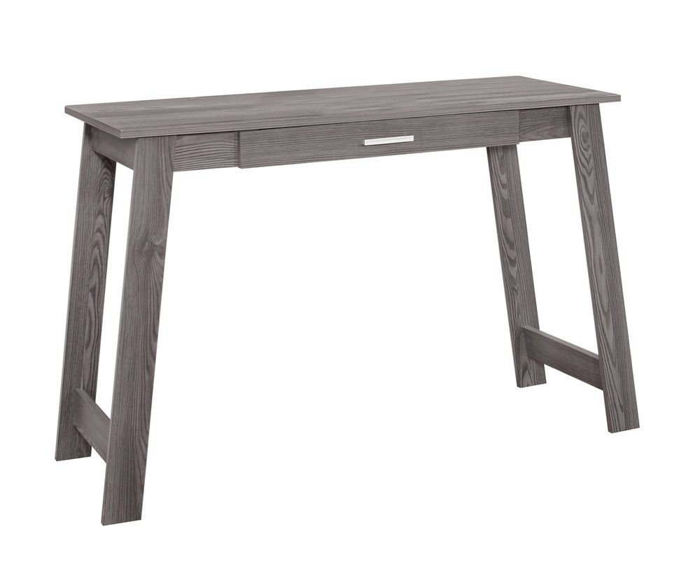 18" Gray Computer Desk - Homeroots - Flyclothing LLC