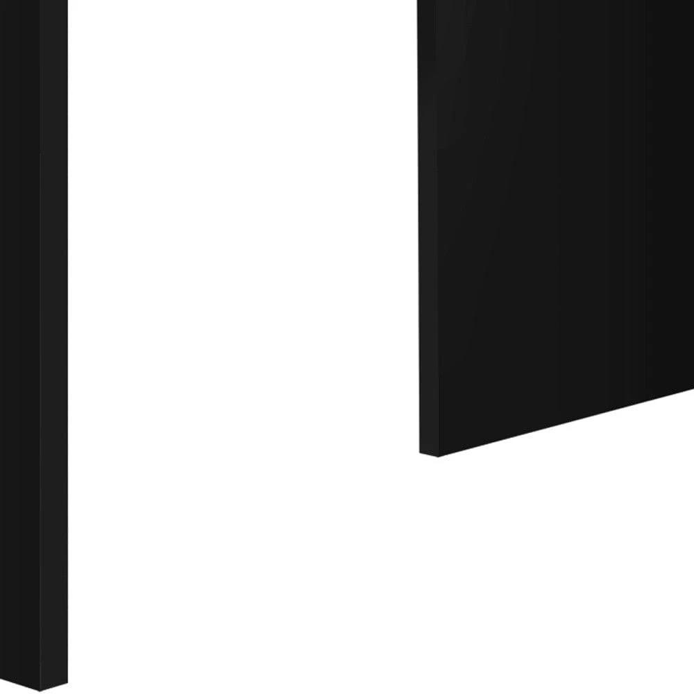 55" Gray and Black L Shape Computer Desk With Three Drawers - Homeroots - Flyclothing LLC