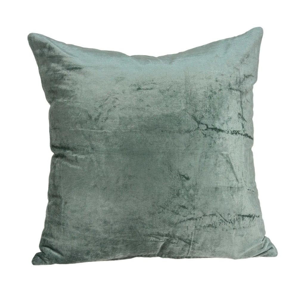 20" X 7" X 20" Transitional Sea Foam Solid Pillow Cover With Poly Insert - Homeroots - Flyclothing LLC