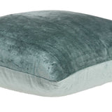 20" X 7" X 20" Transitional Sea Foam Solid Pillow Cover With Poly Insert - Homeroots - Flyclothing LLC