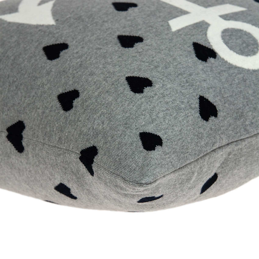 Casual Square Grey Nautical Anchor Accent Pillow - Homeroots - Flyclothing LLC