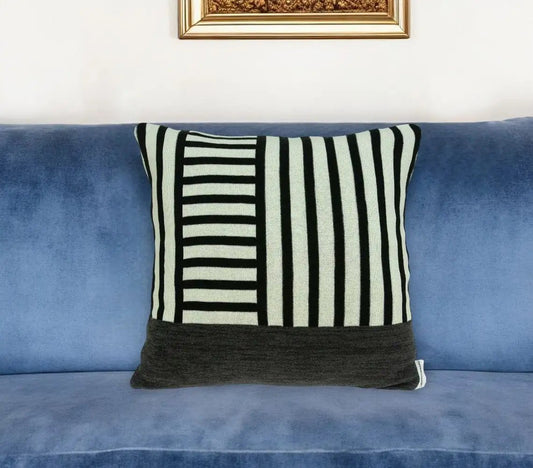 18" X 5" X 18" Transitional Multi Colored Pillow Cover With Poly Insert - Homeroots