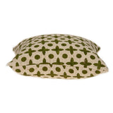18" X 7" X 18" Transitional Beige Printed Pillow Cover With Poly Insert - Homeroots - Flyclothing LLC