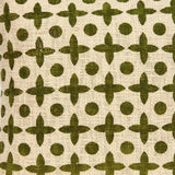 18" X 7" X 18" Transitional Beige Printed Pillow Cover With Poly Insert - Homeroots - Flyclothing LLC