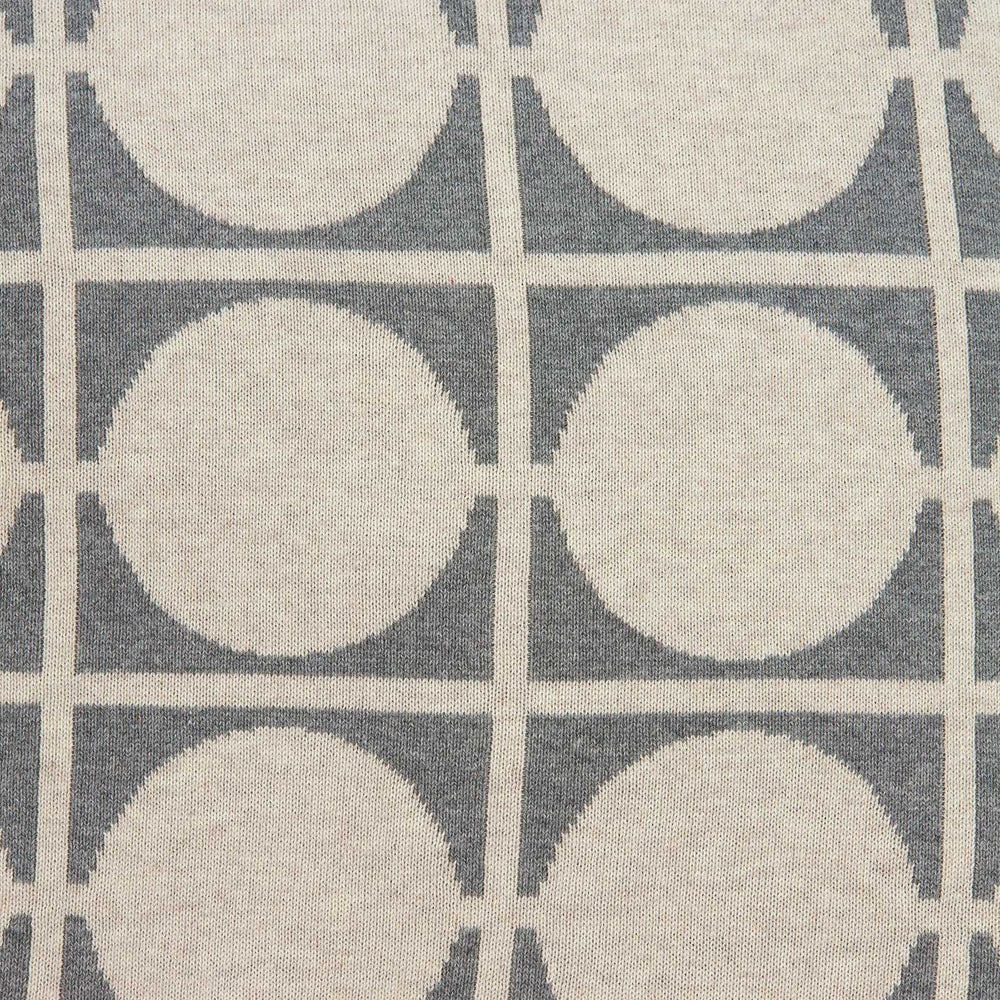 20" X 7" X 20" Transitional Tan & Grey Pillow Cover With Poly Insert - Homeroots - Flyclothing LLC