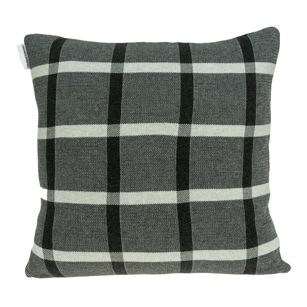 20" X 7" X 20" Transitional Gray Pillow Cover With Poly Insert - Homeroots - Flyclothing LLC