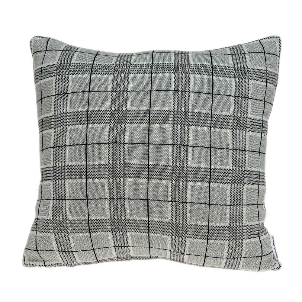 20" X 7" X 20" Transitional Gray Accent Pillow Cover With Poly Insert - Homeroots - Flyclothing LLC