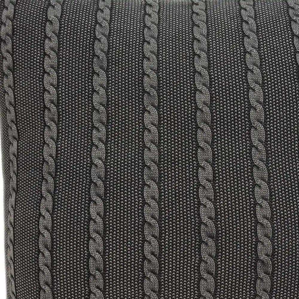 Charcoal Pillow Cover With Insert - Homeroots - Flyclothing LLC