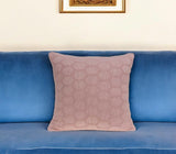 20" X 7" X 20" Transitional Pink Pillow Cover With Poly Insert - Homeroots - Flyclothing LLC