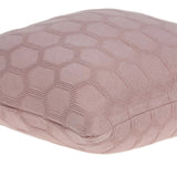20" X 7" X 20" Transitional Pink Pillow Cover With Poly Insert - Homeroots - Flyclothing LLC