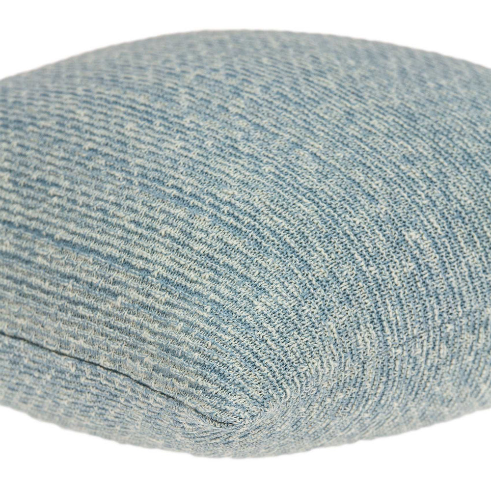 20" Aqua Teal Woven Cotton Blend Throw Pillow - Homeroots - Flyclothing LLC