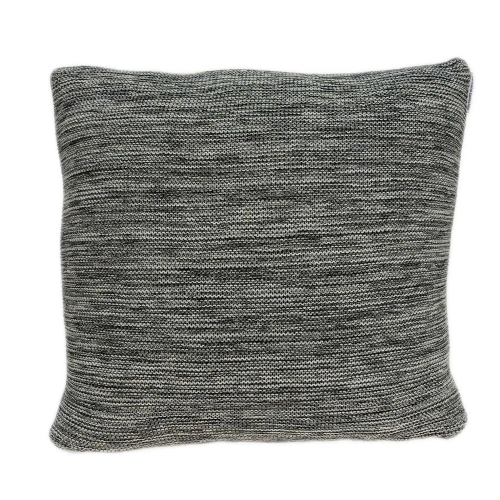 20" Gray Woven Cotton Blend Throw Pillow - Homeroots - Flyclothing LLC